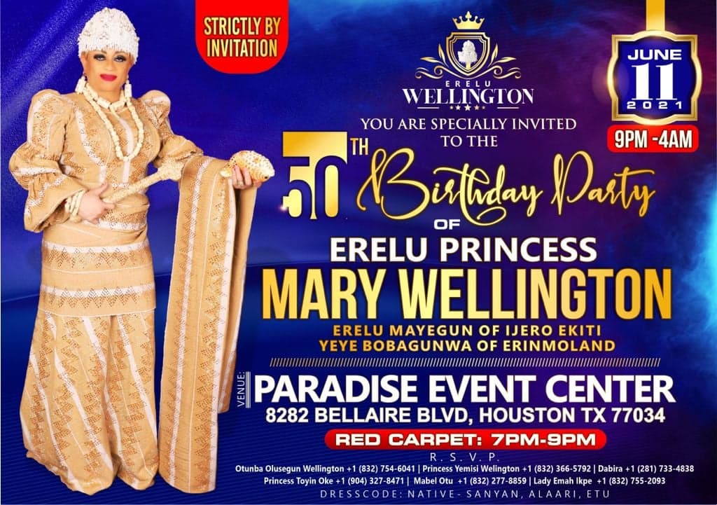 ERELU PRINCESS MARY WELLINGTON