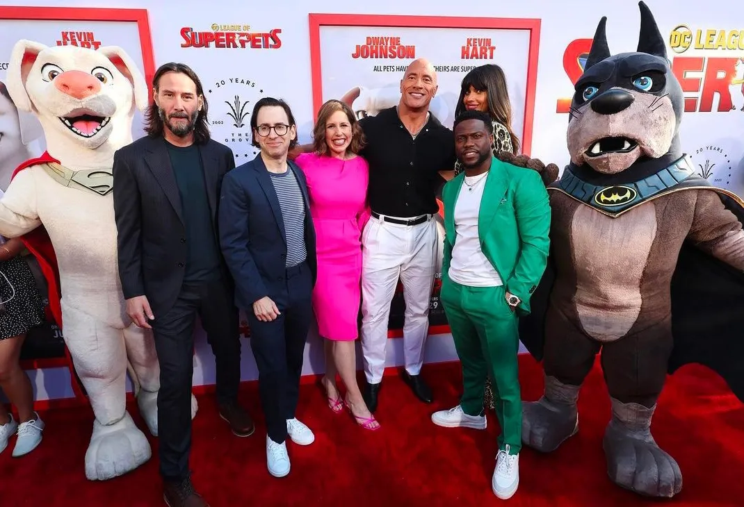 the cast of the Movie - Super-Pets