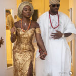 Hon. Ben Obinali's daughter and her groom