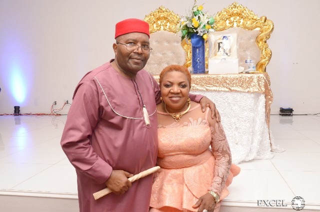 Parents of the celebrants Chief & Lolo Obieze Eze